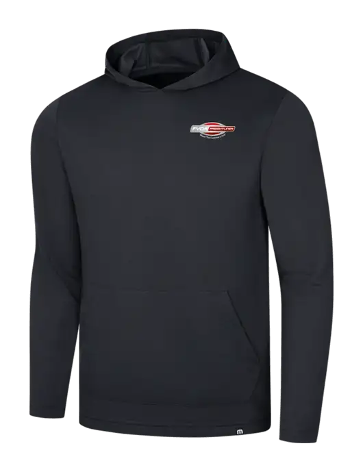 TravisMathew Black Coveside Hoodie w/FYDA Logo