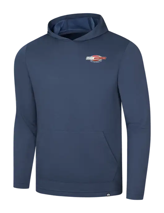 TravisMathew Navy Coveside Hoodie w/FYDA Logo