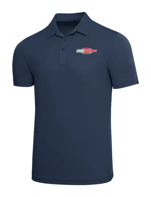 TravisMathew Navy Solid Oceanside Polo w/FYDA Logo