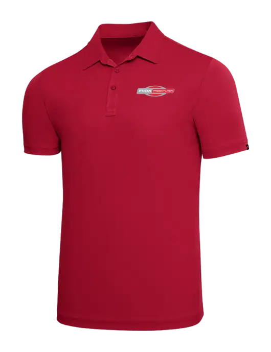 TravisMathew Red Solid Oceanside Polo w/FYDA Logo
