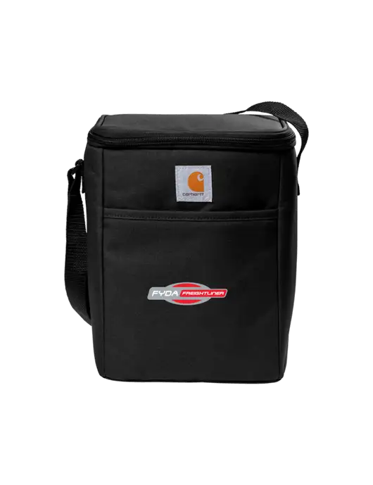 Carhartt Black Vertical 12-Can Cooler w/FYDA Logo