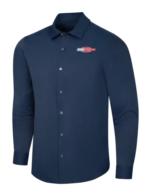Navy City Stretch Shirt w/FYDA Logo