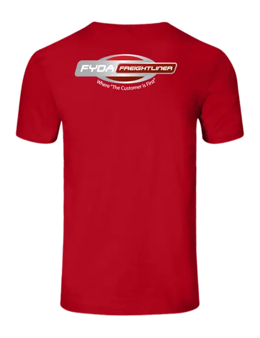 Seriously Soft Red T-Shirt w/FYDA Logo, FYDA Logo