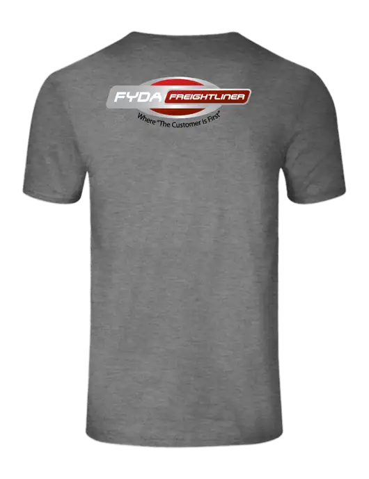 Seriously Soft Grey Frost T-Shirt w/FYDA Logo, FYDA Logo