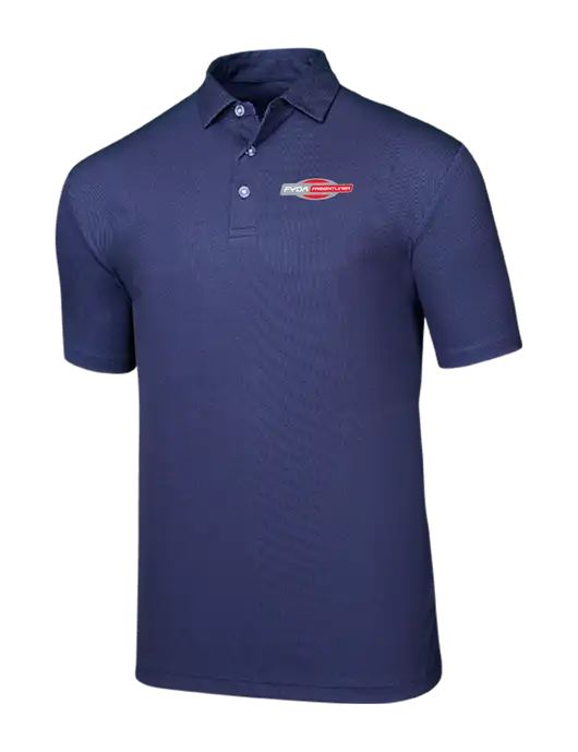 Callaway Birdseye Navy Polo w/FYDA Logo