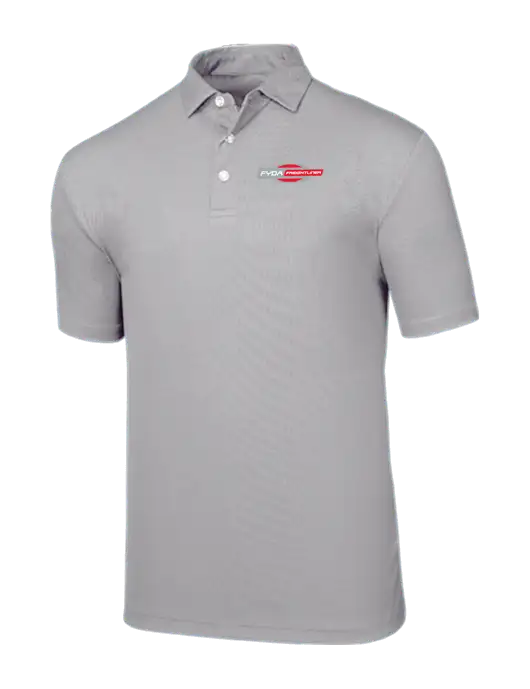 Callaway Birdseye Light Grey Polo w/FYDA Logo