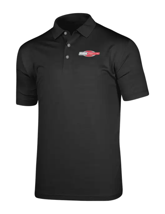 Callaway Vibrant Black Ventilated Polo w/FYDA Logo