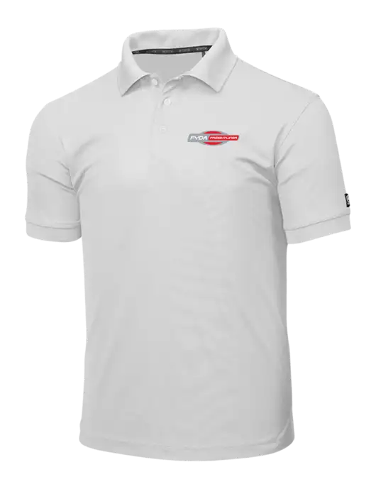 OGIO Bright White Caliber 2.0 Polo w/FYDA Logo
