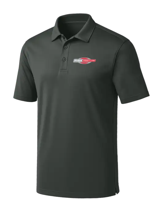 Dark Grey Silk Touch Performance Polo w/FYDA Logo