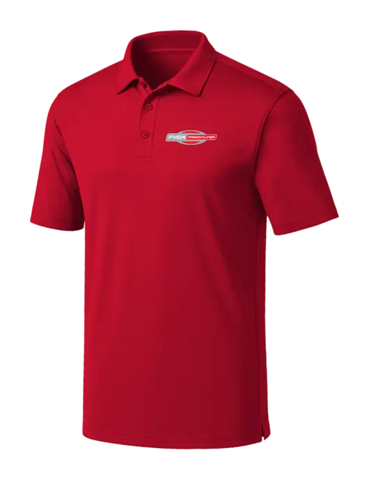 Red Silk Touch Performance Polo w/FYDA Logo