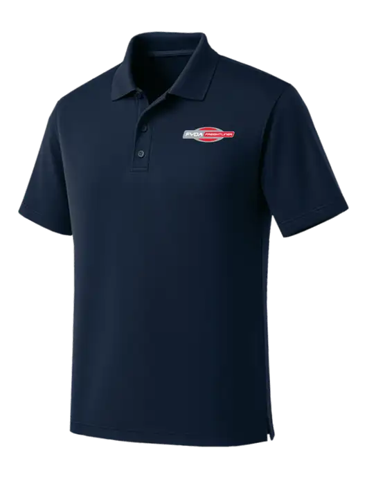 Dark Navy Dry Zone UV Micro Mesh Polo w/FYDA Logo