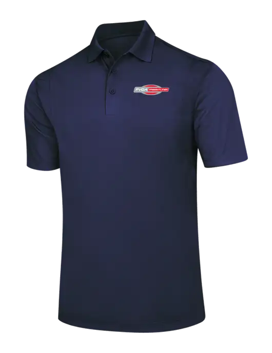 Navy Micropique Sport-Wick Polo w/FYDA Logo