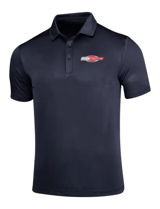 Navy Posi-UV Pro Polo w/FYDA Logo