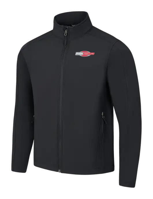 Black Core Soft Shell Jacket w/FYDA Logo