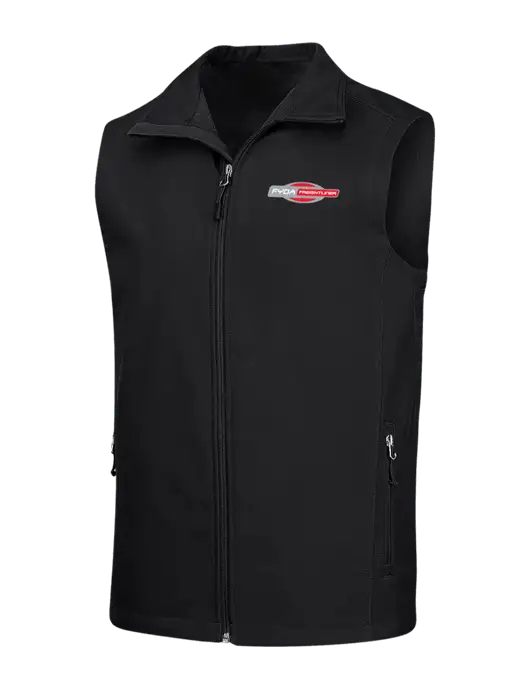 Black Core Soft Shell Vest w/FYDA Logo