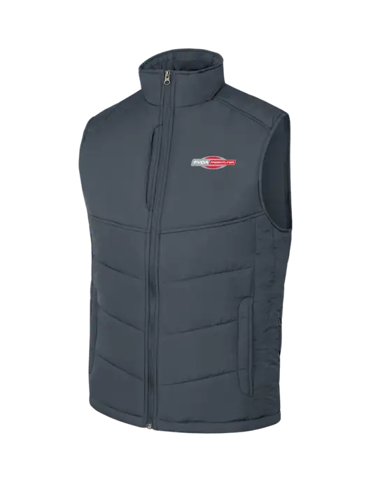 Dark Slate/Black Puffy Vest w/FYDA Logo