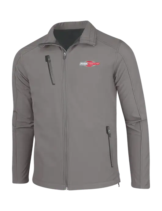 Medium Grey Welded Softshell Jacket w/FYDA Logo