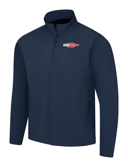 Navy Core Soft Shell Jacket w/FYDA Logo