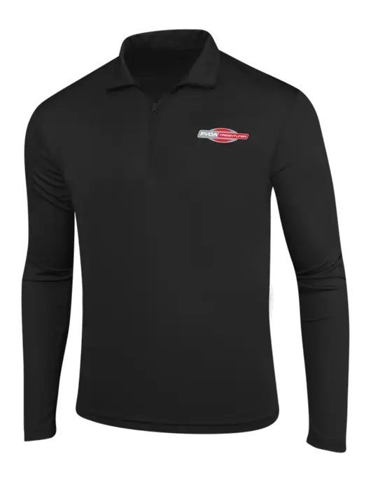 Black PosiCharge Competitor 1/4 Zip Pullover w/FYDA Logo