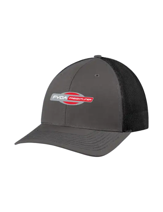 Richardson Adjustable Snapback Original 112 Trucker Cap Dark Grey w/Black Mesh w/FYDA Logo
