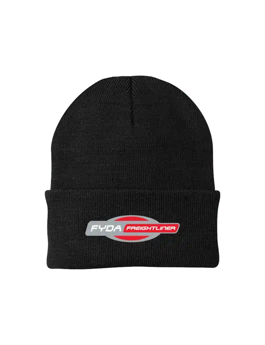 Black Knit Cap w/FYDA Logo