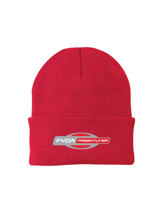 Red Knit Cap w/FYDA Logo