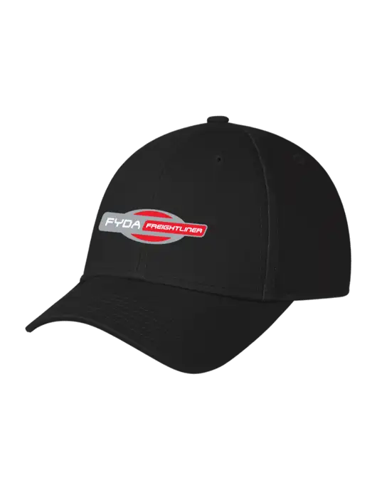 Black Structured Cap Hook & Loop w/FYDA Logo