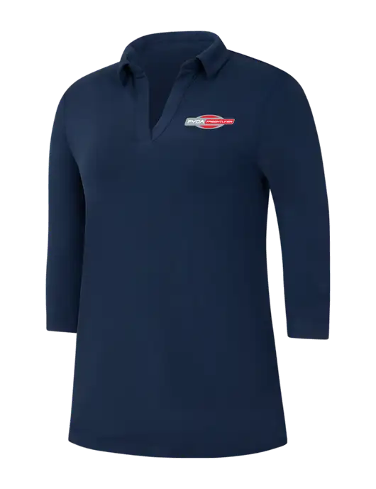 Navy Womens Luxe Knit Tunic w/FYDA Logo