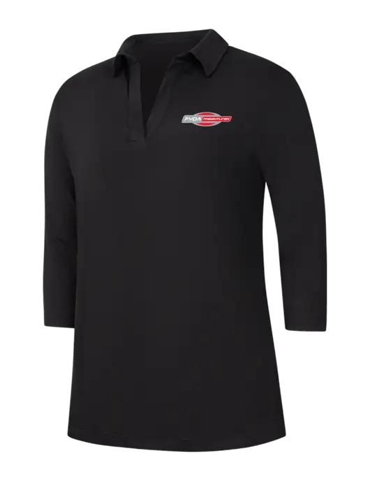 Womens Black Luxe Knit Tunic w/FYDA Logo