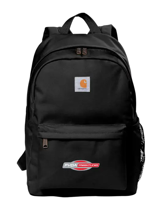 Carhartt Black Canvas Backpack w/FYDA Logo