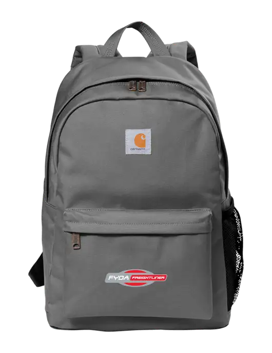 Carhartt Grey Canvas Backpack w/FYDA Logo
