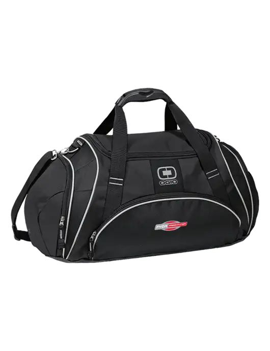 OGIO Black Crunch Duffel
 w/FYDA Logo