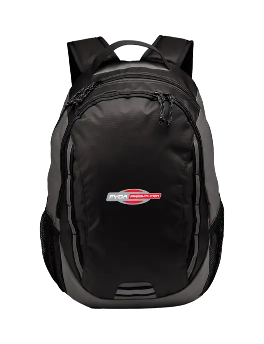 Ridge Charcoal/Dark Charcoal Laptop Backpack w/FYDA Logo