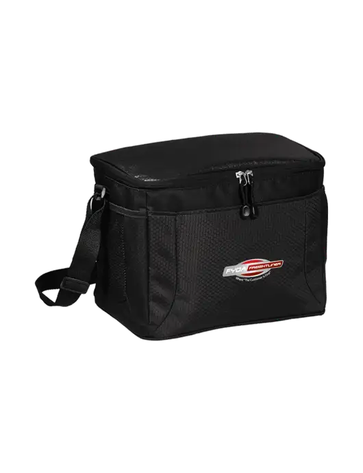 12 Can Black/Black Cube Cooler  w/FYDA Logo