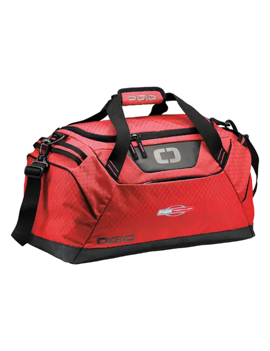 OGIO Red Catalyst Duffle
 w/FYDA Logo