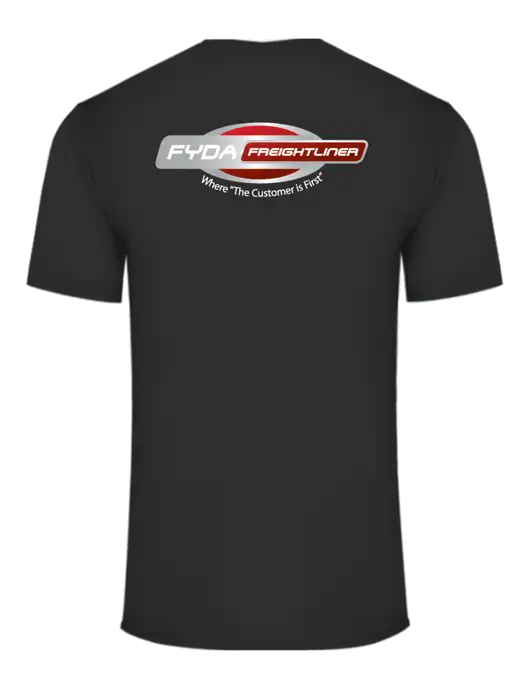 Core Blend Charcoal Grey T-Shirt w/FYDA Logo, FYDA Logo