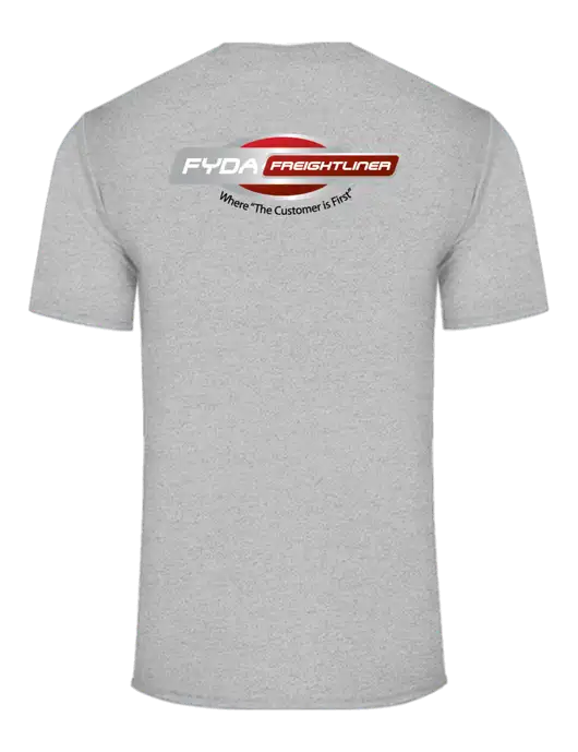 Core Blend Light Grey Heather T-Shirt w/FYDA Logo, FYDA Logo