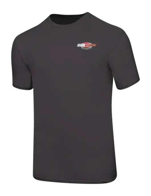 Ring Spun Charcoal 4.5 oz T-Shirt w/FYDA Logo