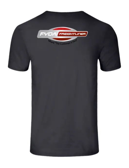 Seriously Soft Charcoal T-Shirt w/FYDA Logo, FYDA Logo