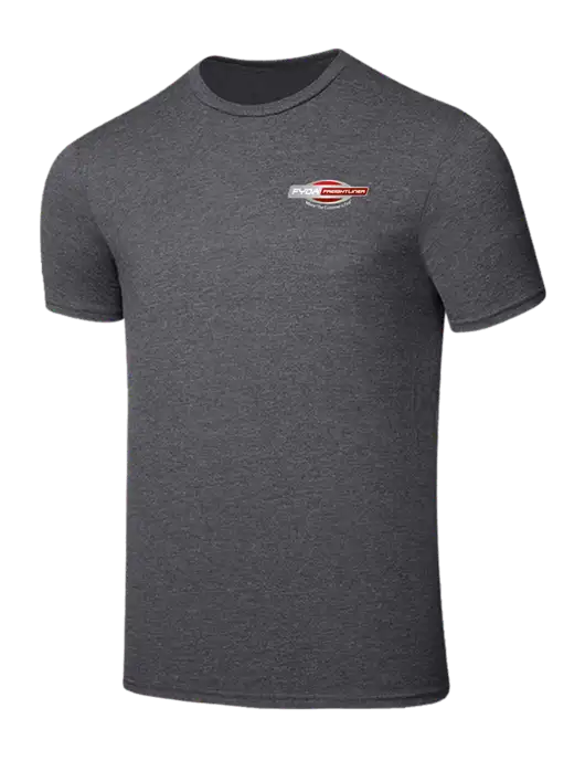 Seriously Soft Heathered Charcoal T-Shirt w/FYDA Logo