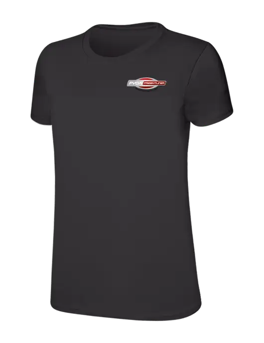 Womens Ring Spun Charcoal 4.5 oz T-Shirt w/FYDA Logo
