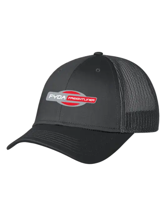 Charcoal Mesh Trucker Cap Snap Back w/FYDA Logo