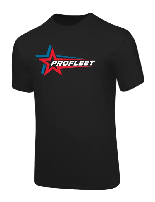 Core Blend Black T-Shirt w/ProFleet Logo