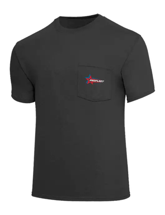 Core Blend Charcoal Grey Pocket T-Shirt w/ProFleet Logo