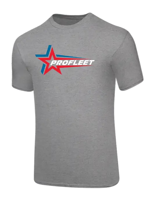 Core Blend Medium Grey Heather T-Shirt w/ProFleet Logo