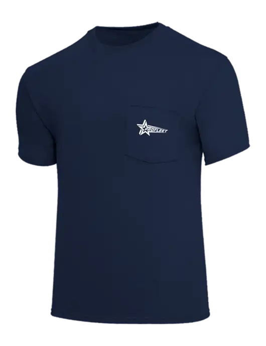Core Blend Navy Pocket T-Shirt w/ProFleet Logo
