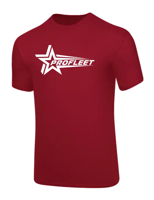 Core Blend Red T-Shirt w/ProFleet Logo