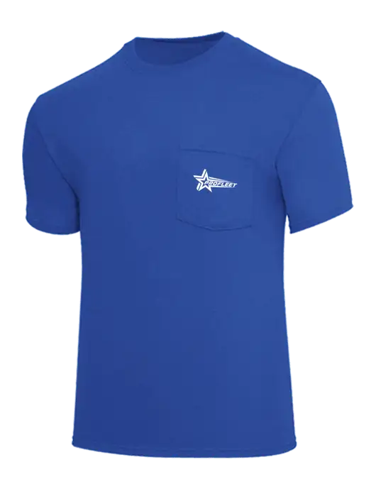Core Blend Royal Pocket T-Shirt w/ProFleet Logo