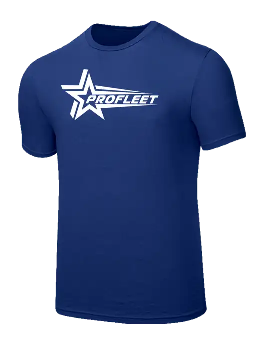 Seriously Soft Dark Royal T-Shirt w/ProFleet Logo