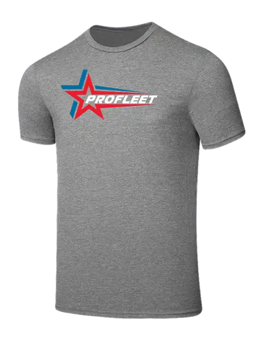 Seriously Soft Grey Frost T-Shirt w/ProFleet Logo